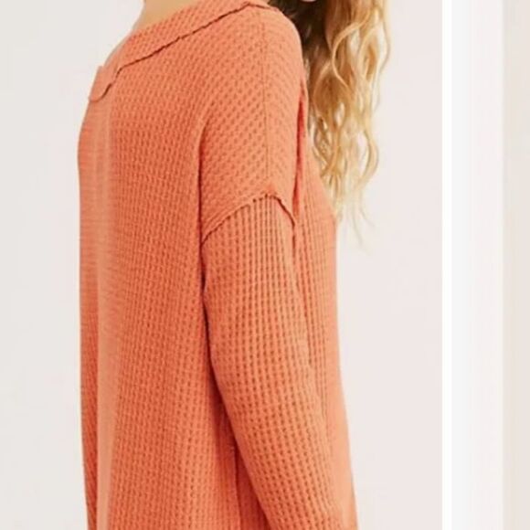 Free People Coral Top - Picture 3 of 6